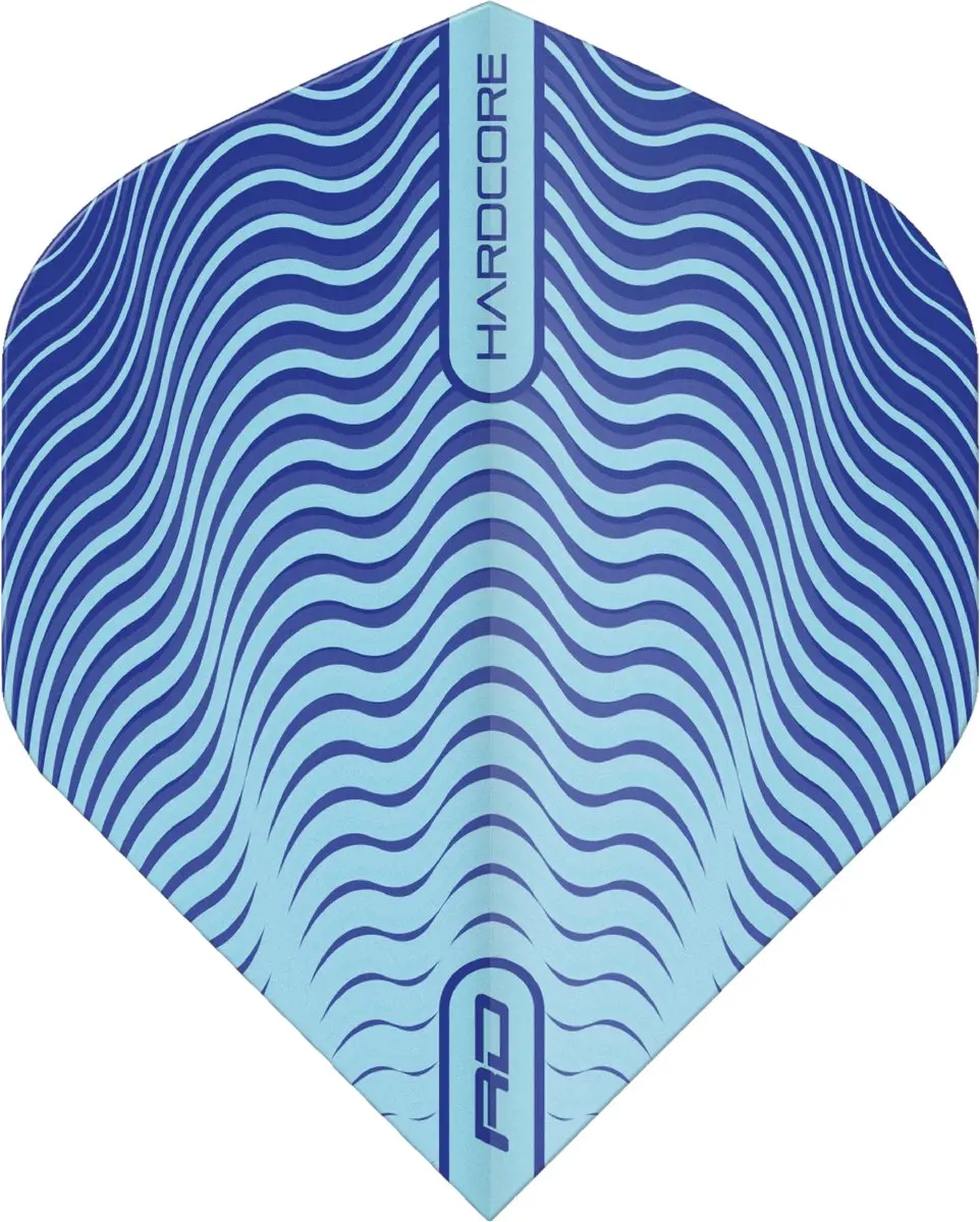 Red Dragon TF6645 Dart Flights - Blauw - 3 Stuks