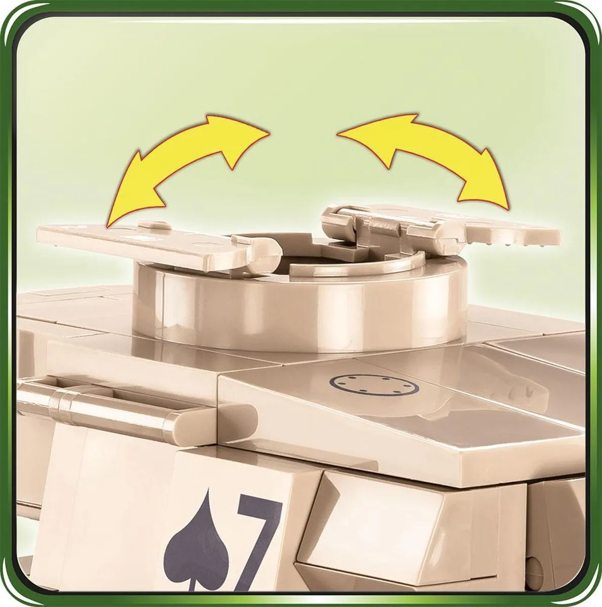 COBI Panzerkampfwagen IV - Constructiespeelgoed - Bouwpakket - Tank - Oorlog