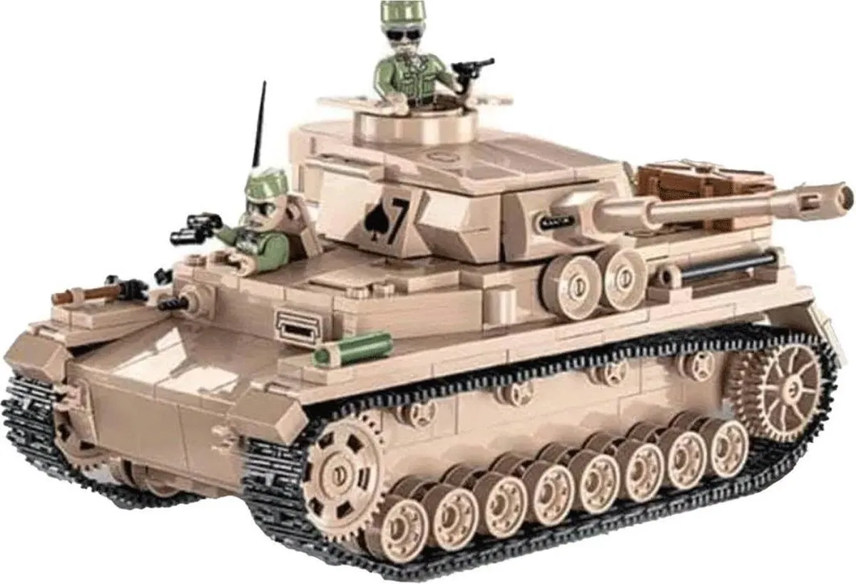 COBI Panzerkampfwagen IV - Constructiespeelgoed - Bouwpakket - Tank - Oorlog