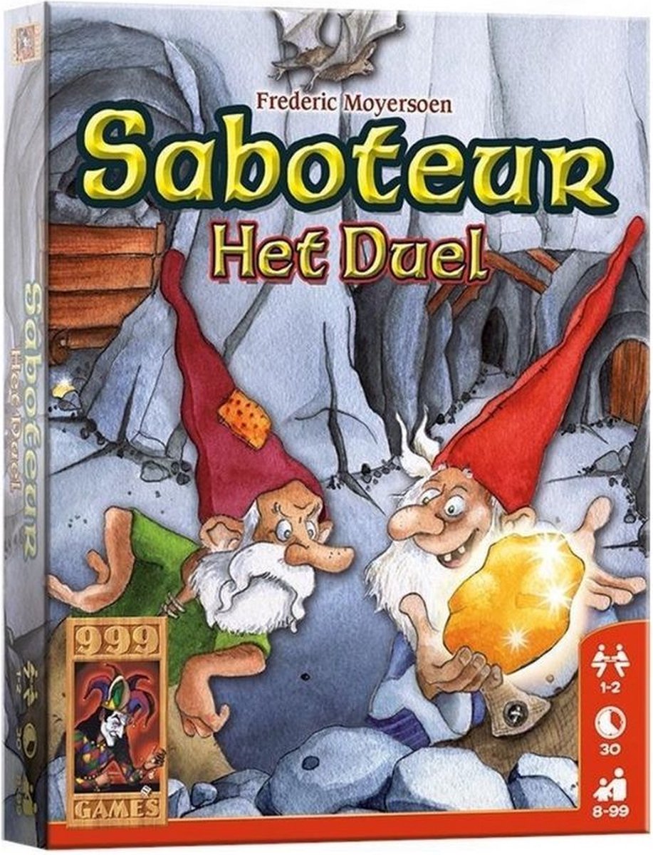 Spellenbundel - Kaartspel - 2 stuks - Saboteur: Het duel & De Weerwolven van Wakkerdam