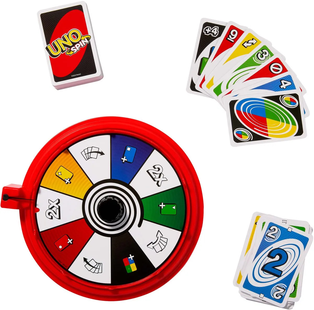 Mattel UNO Spin Bordspel JGR00 - 2-6 Spelers
