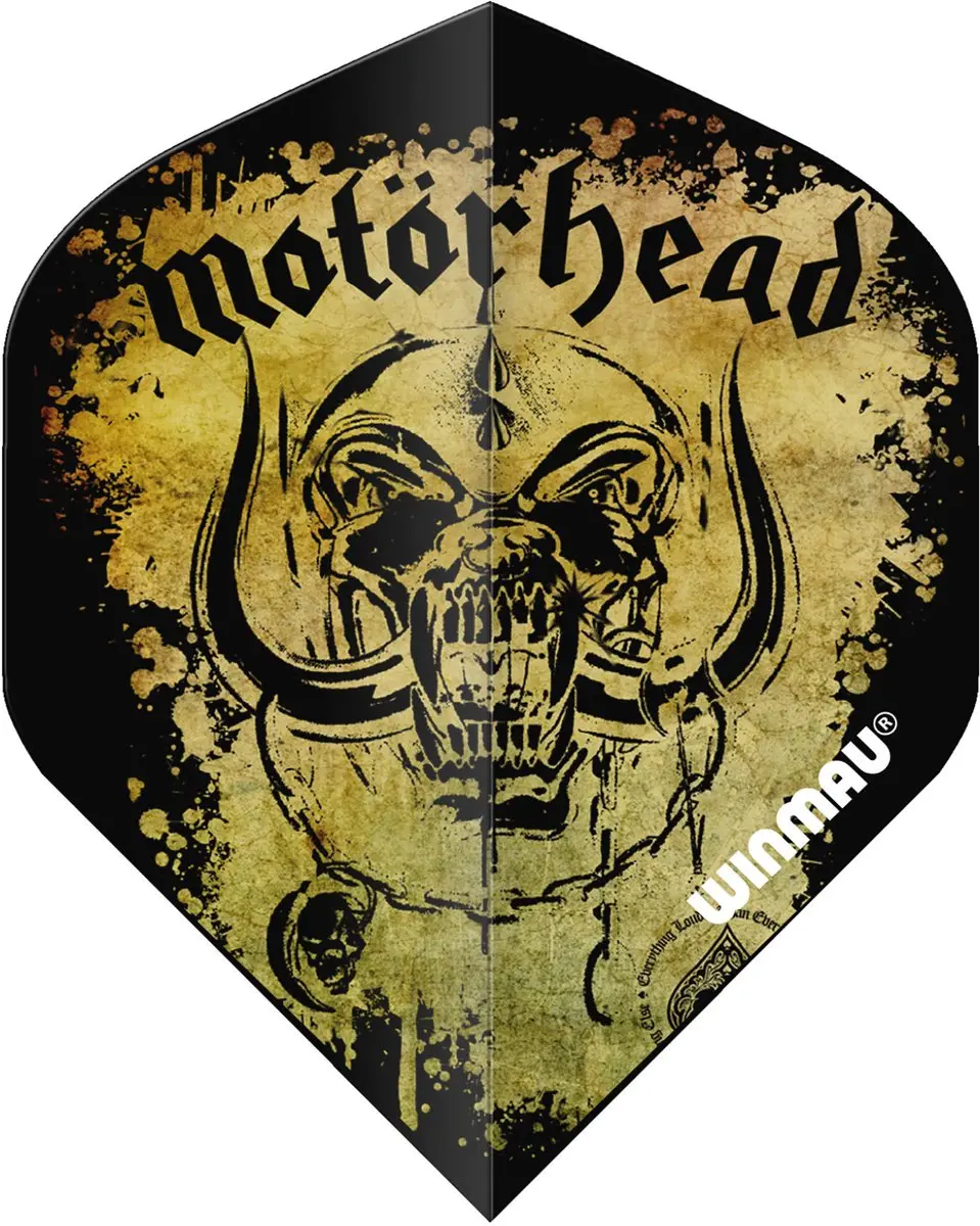 Winmau Rock Legends Motorhead Dart Flights - 3 Stuks - Multi