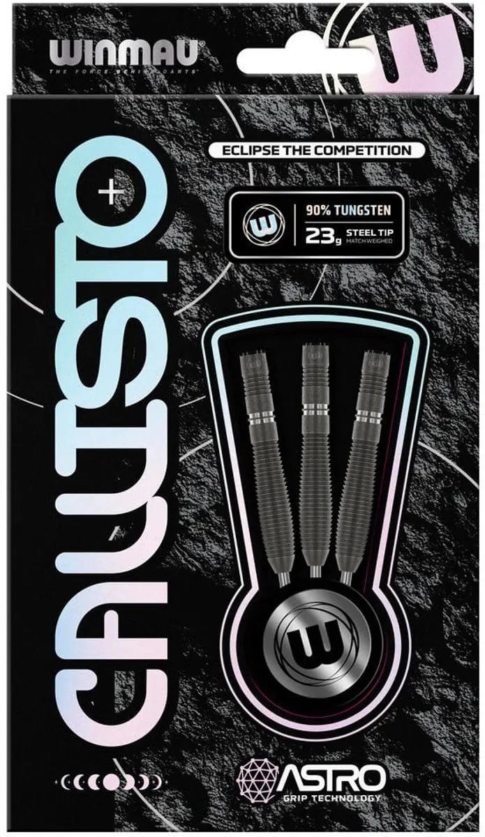 Winmau Callisto 02 Dartpijlen 90% - 3 Stuks - Zilver - afbeelding 6 van 6