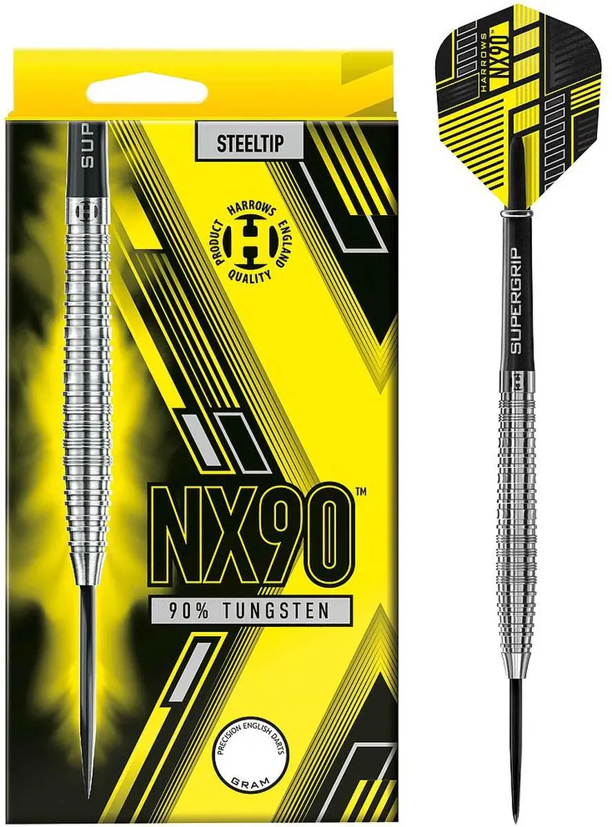 Harrows NX90 26gr Dartset - 3 Stuks - Multikleur