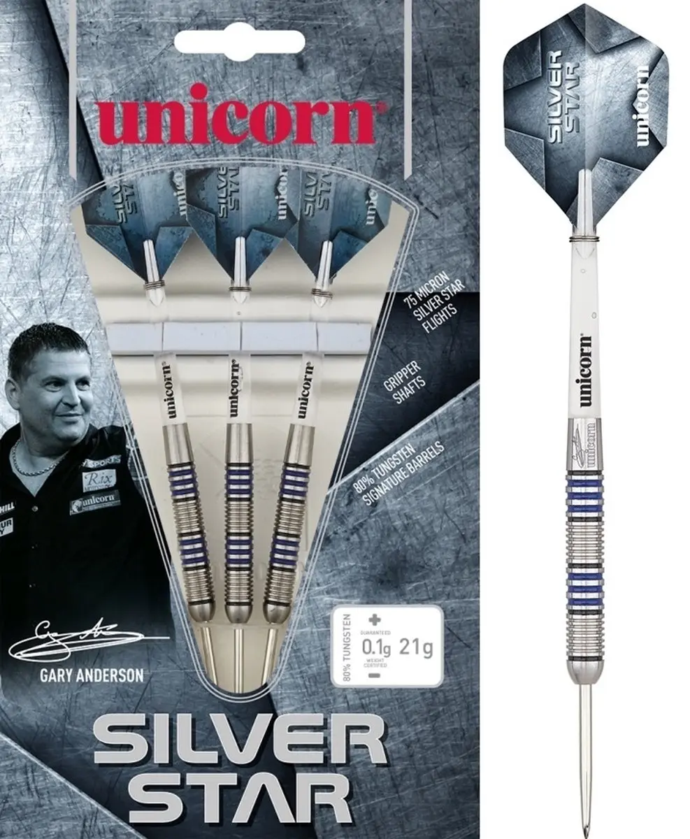 Unicorn Silverstar Gary Anderson P4 Dartpijlen