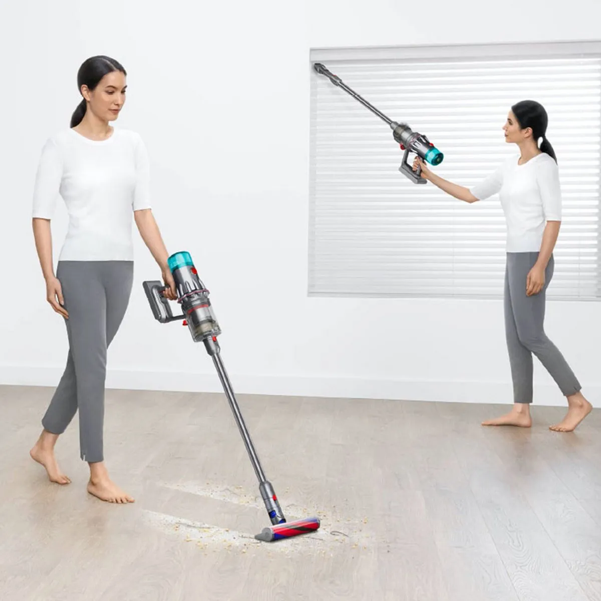 Dyson V12 Origin Stofzuiger 120 AirWatts - Nikkel