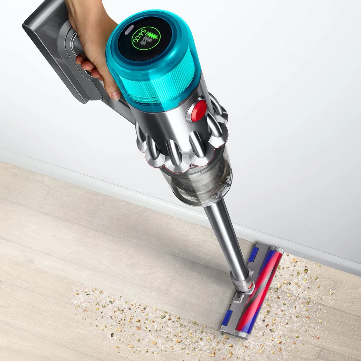 Dyson V12 Origin Stofzuiger 120 AirWatts - Nikkel
