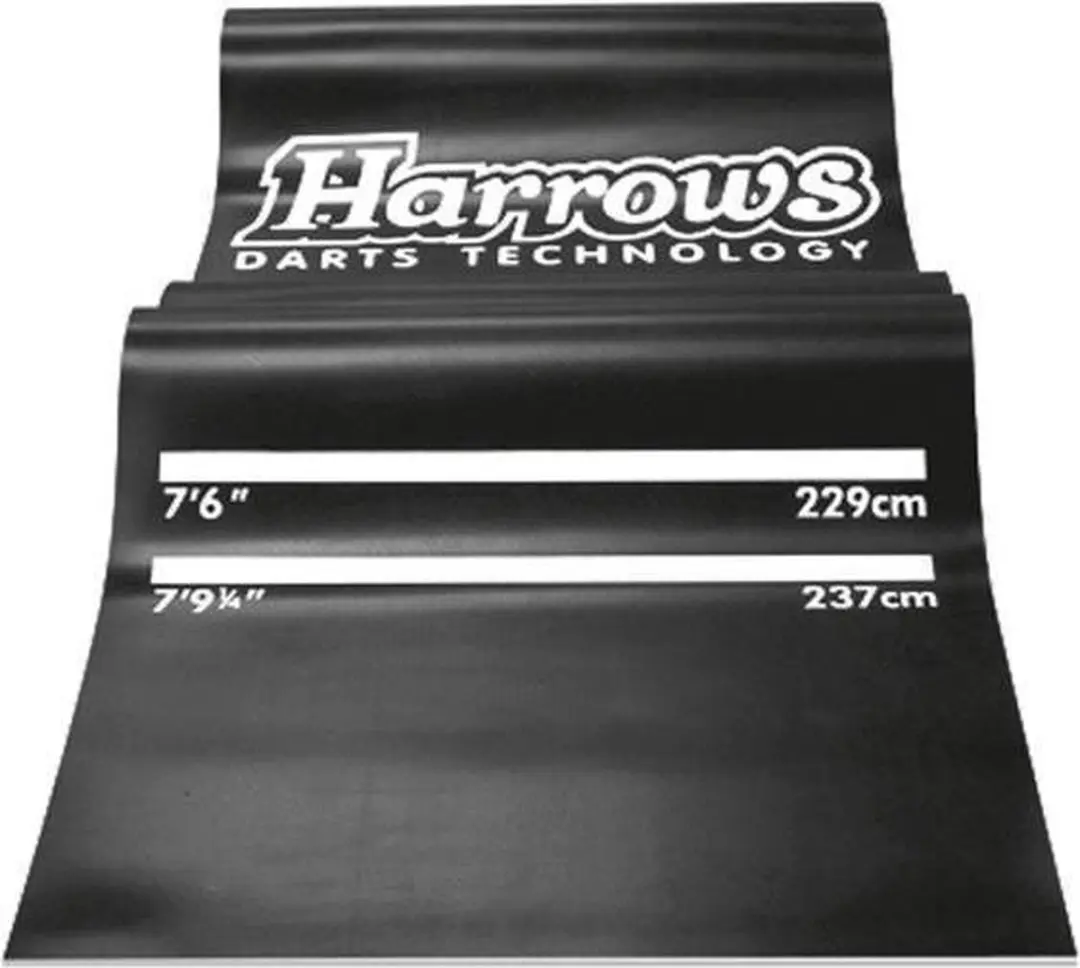 Harrows Professional Dartsmat MAT01 - Zwart