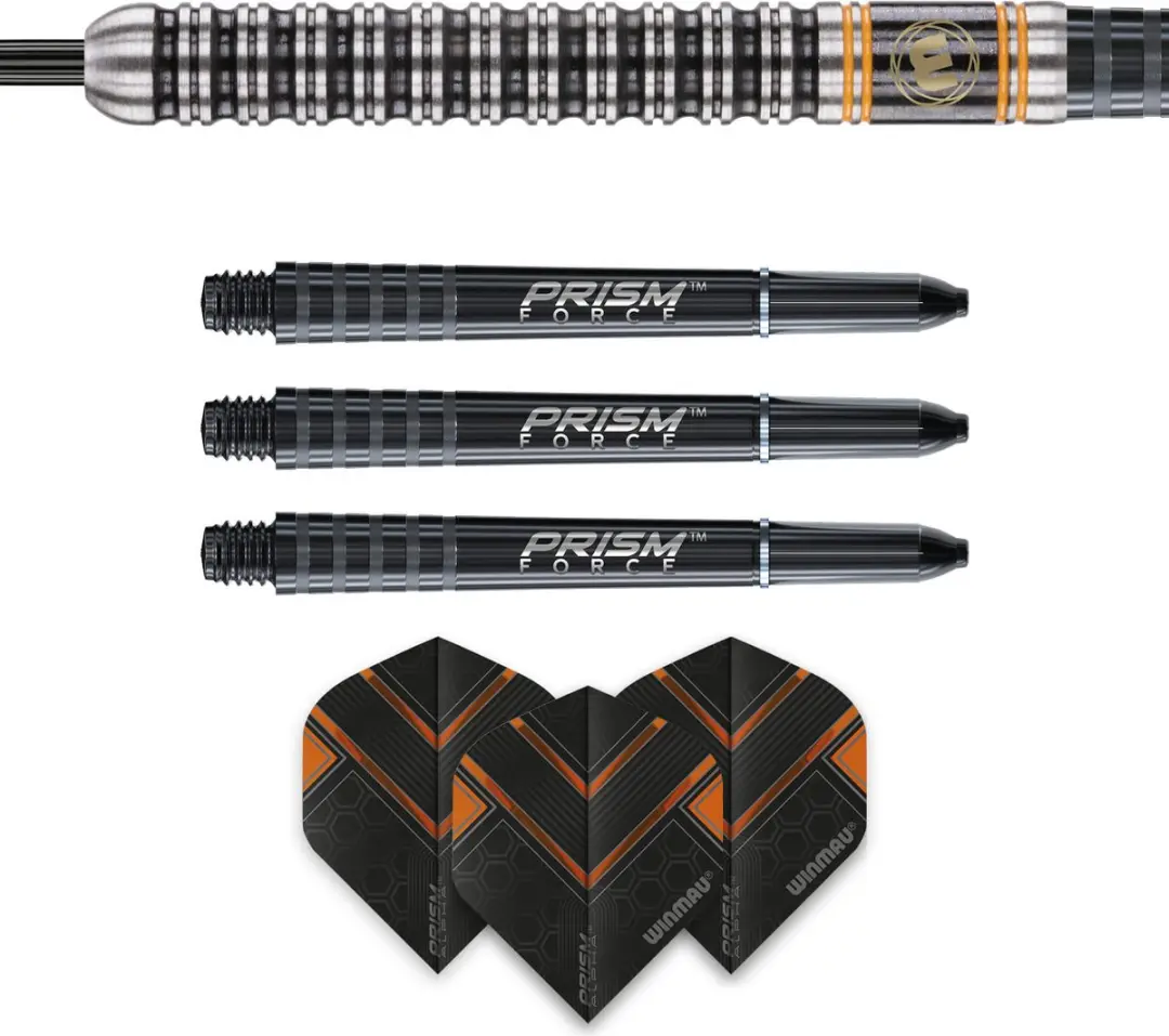 Winmau Danny Noppert Onyx Dartpijlen - 3 Stuks
