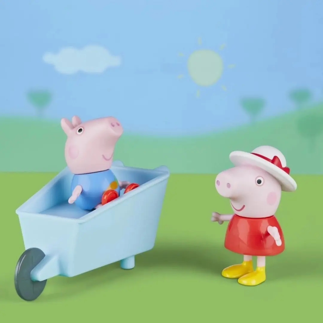 Peppa Pig Bloeiende Tuin Speelfigurenset F3767 - Multikleur