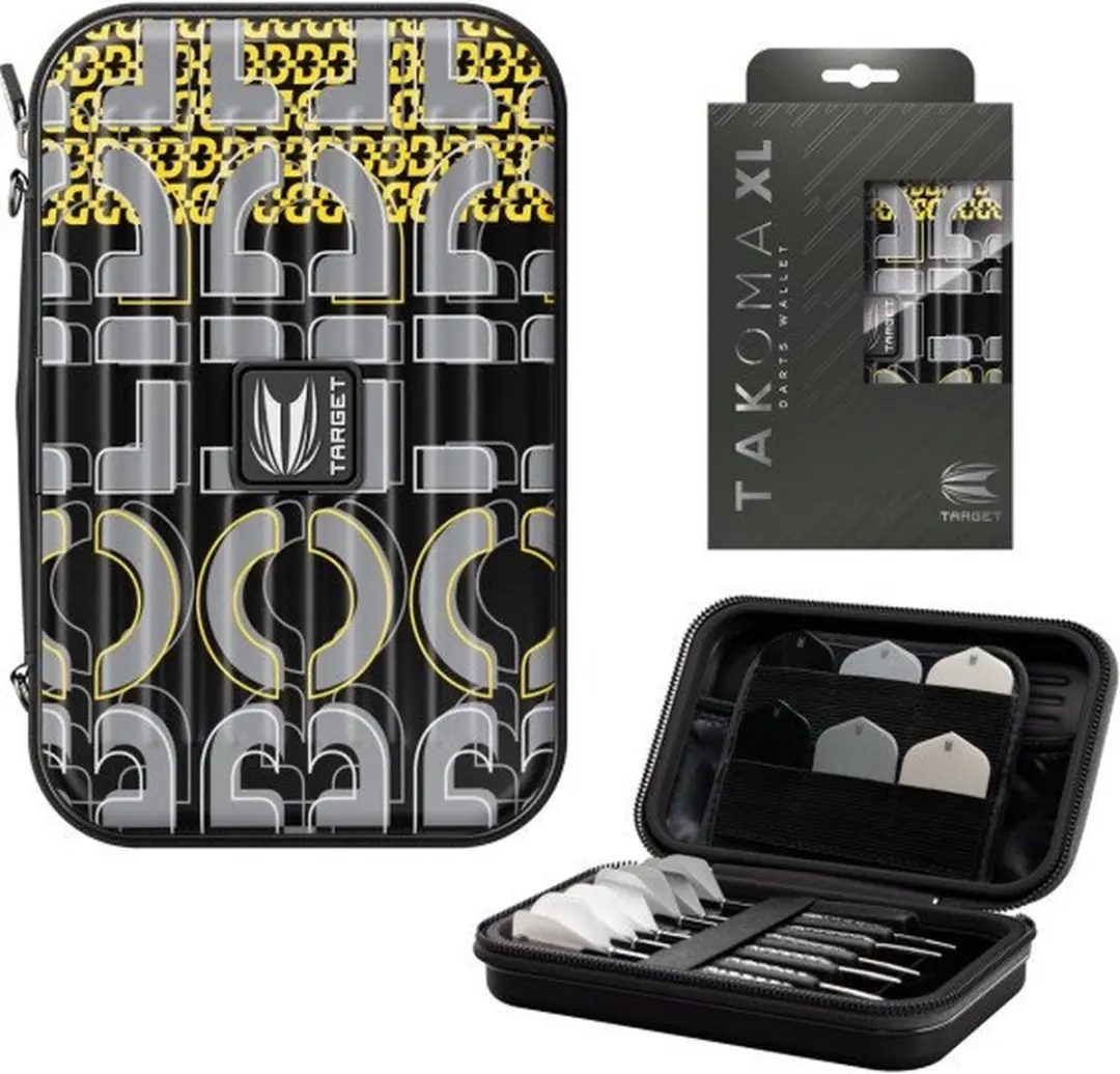 Target Takoma Bolide XL Dart Case - Geel/Grijs/Zwart