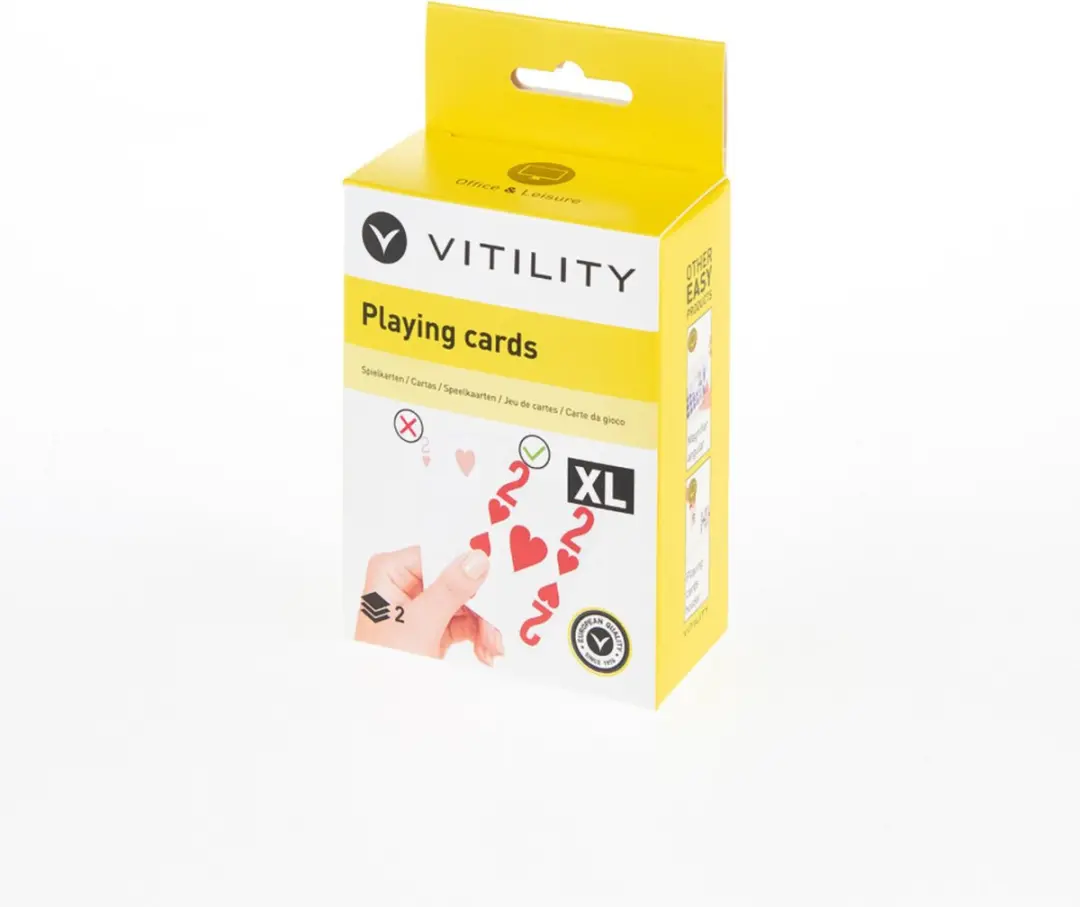 Vitility Speelkaarten XL