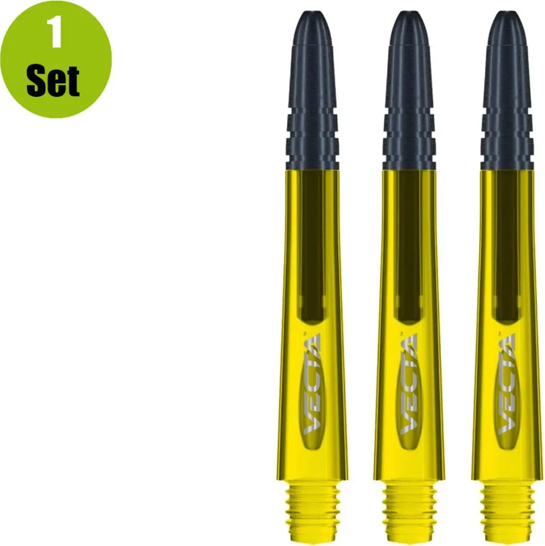 Winmau Vecta Dart Shafts Geel - 3 Stuks