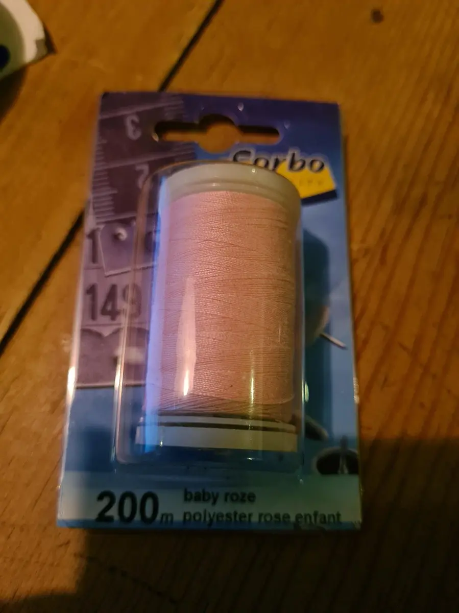 Sorbo Polyestergaren 200m Baby roze