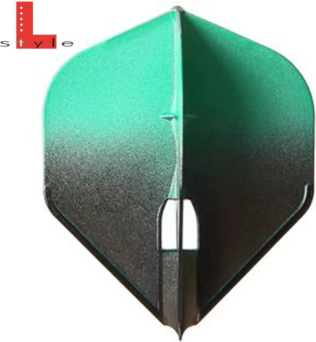 L-Style Champagne L1 Standard Dart Flights - Blauw/ Groen - 3 Stuks