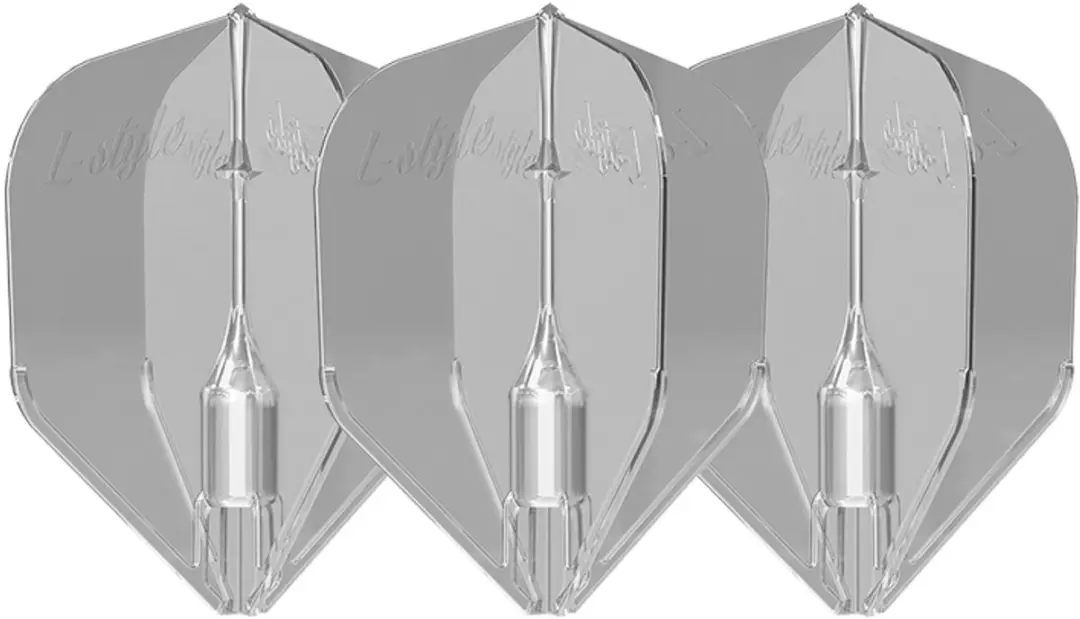 L-Style Fantom EZ L3 Shape Clear Dart Flights