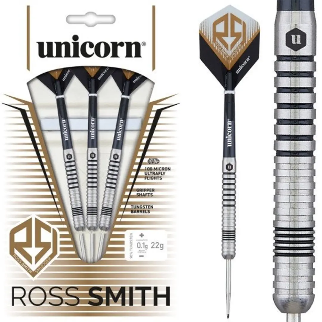 Unicorn Ross Smith Smudger 80% Dartpijlen