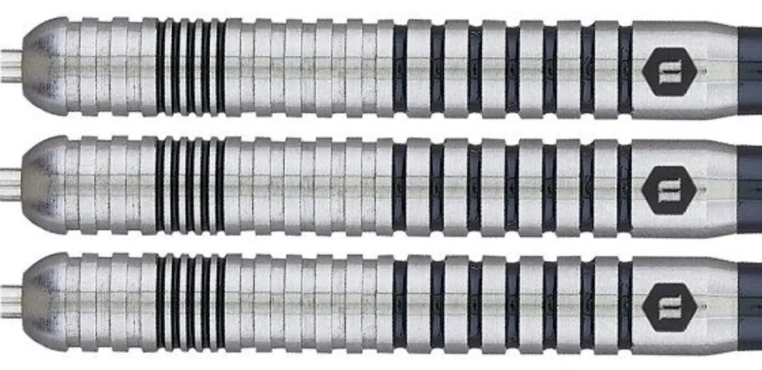 Unicorn Ross Smith Smudger 80% Dartpijlen - 3 Stuks - Zilver/Zwart