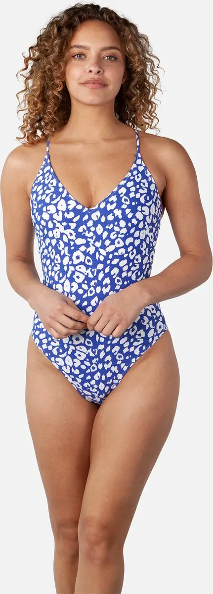 Barts Des Plunge One Piece - Blauw - Maat 40
