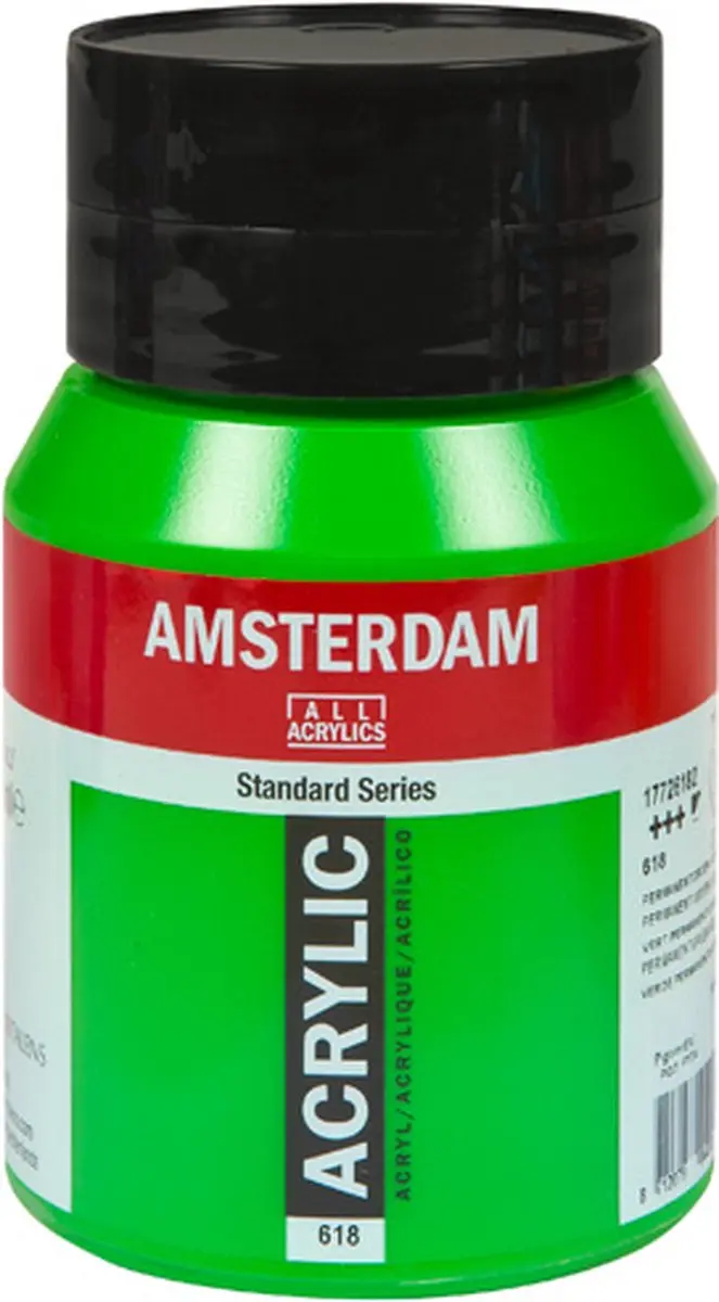 Amsterdam Standard Acrylverf 500ml - Permanentgroen Licht