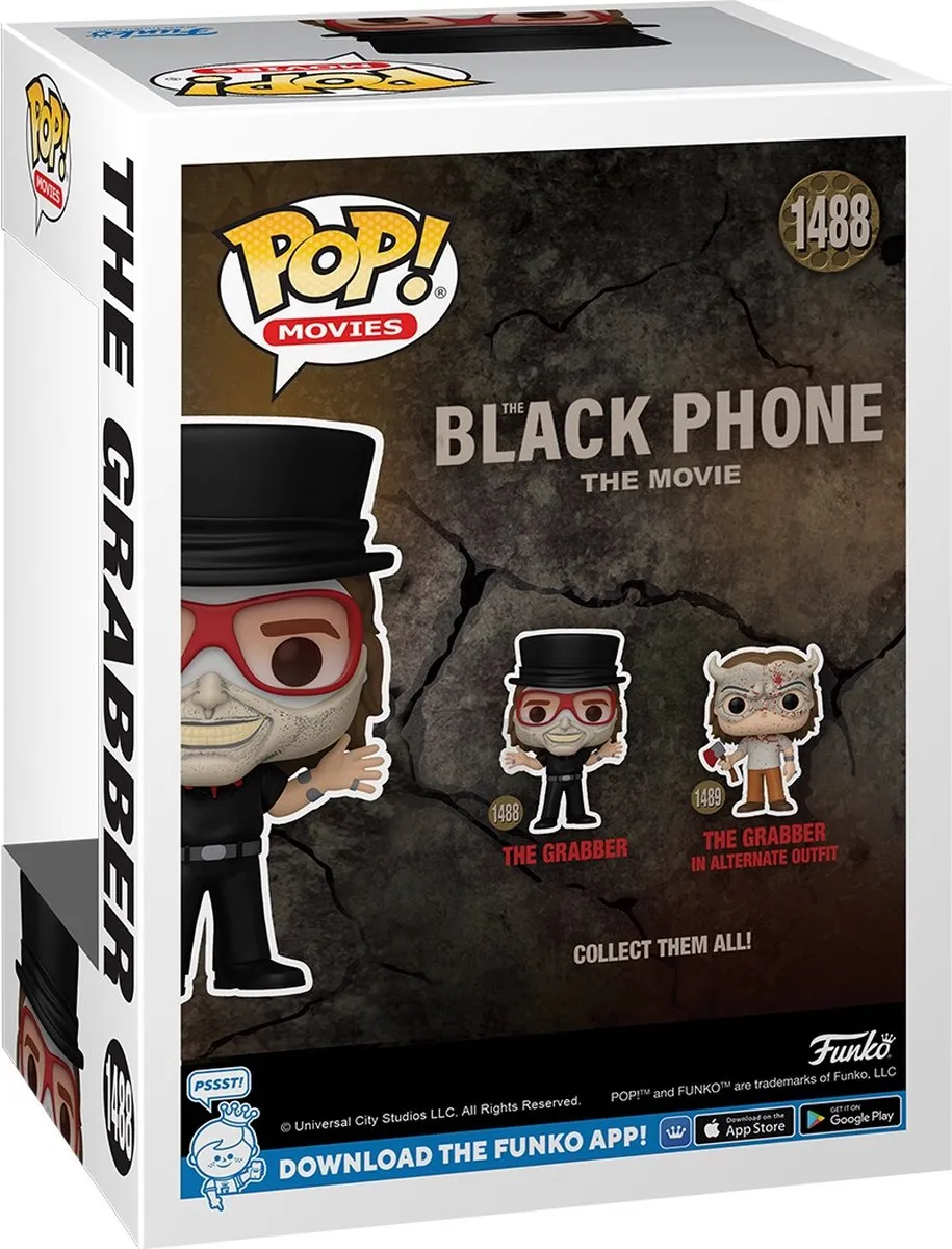 Funko Pop Movies Black Phone The Grabber FUN75908 - Multi