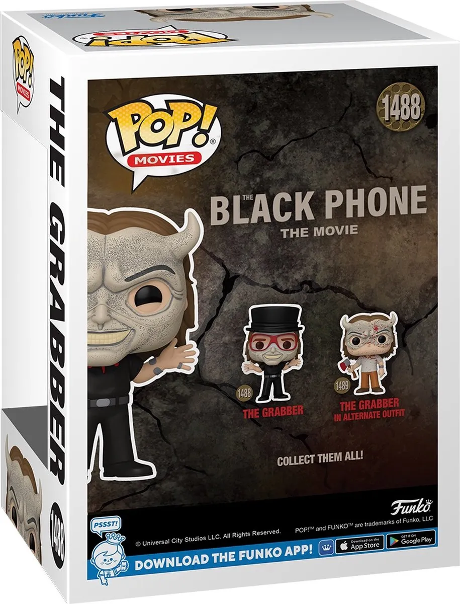 Funko Pop Movies Black Phone The Grabber FUN75908 - Multi