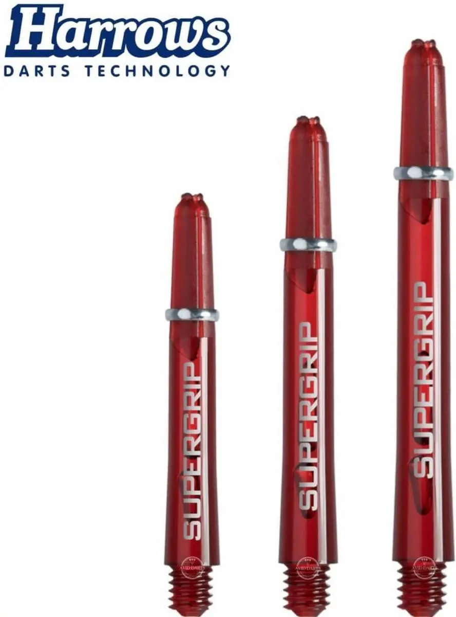 Harrows Supergrip Red Dart Shachten