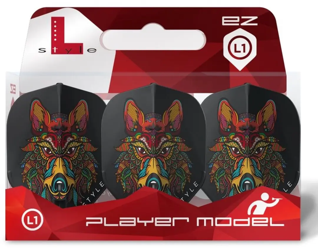 L-Style EZ L1 Almudena Fajardo Dart Flights F11027 - 3 Stuks