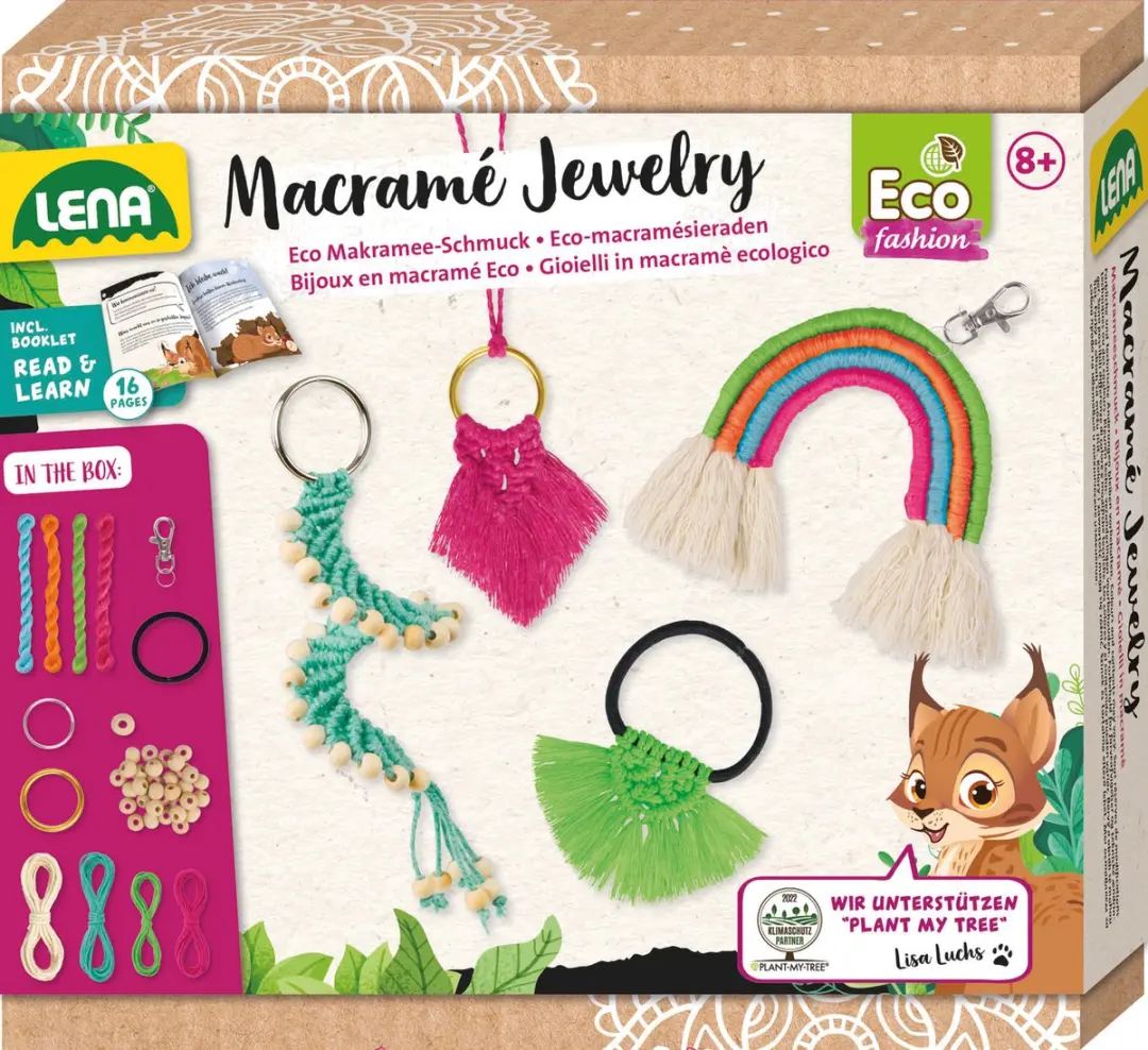 Lena Eco Mode Macramé Sieraden