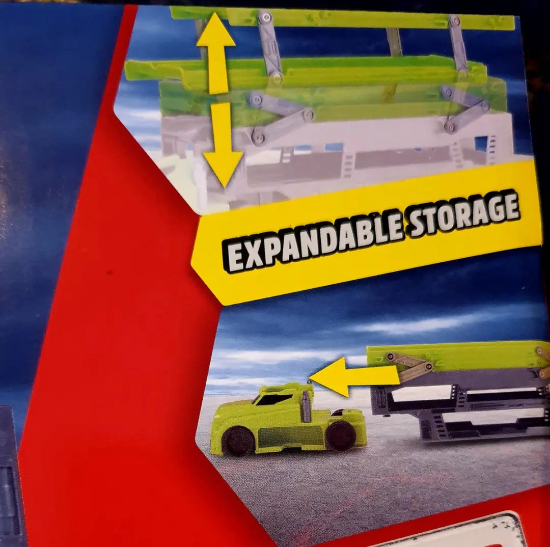 Dickie Toys Stapel Autotransporter 5522 - Groen