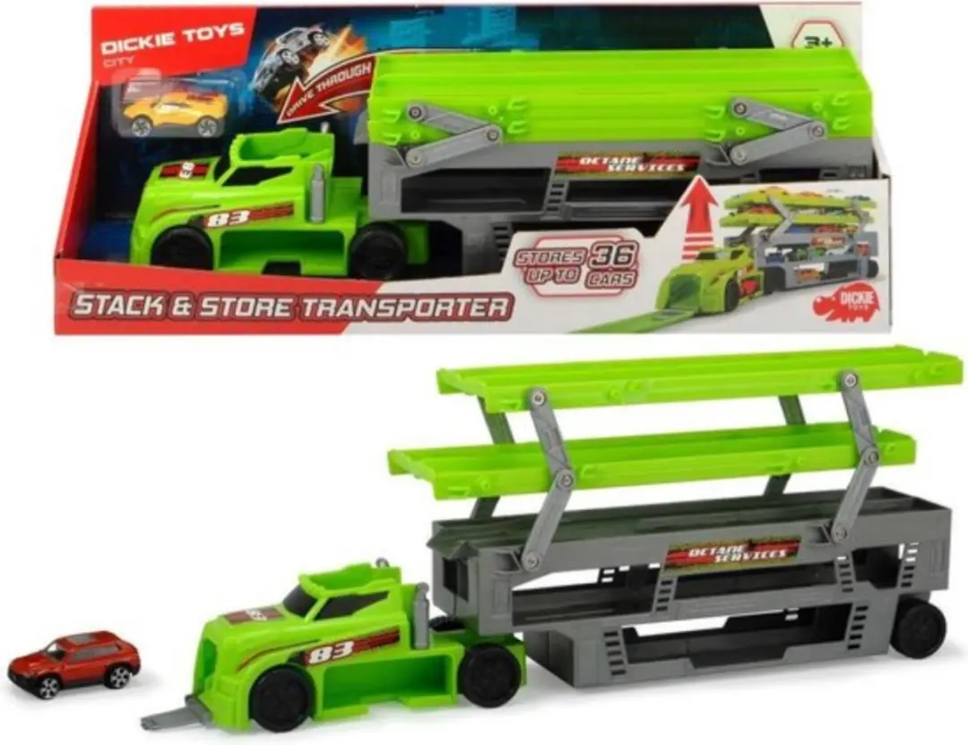 Dickie Toys Stapel Autotransporter 5522