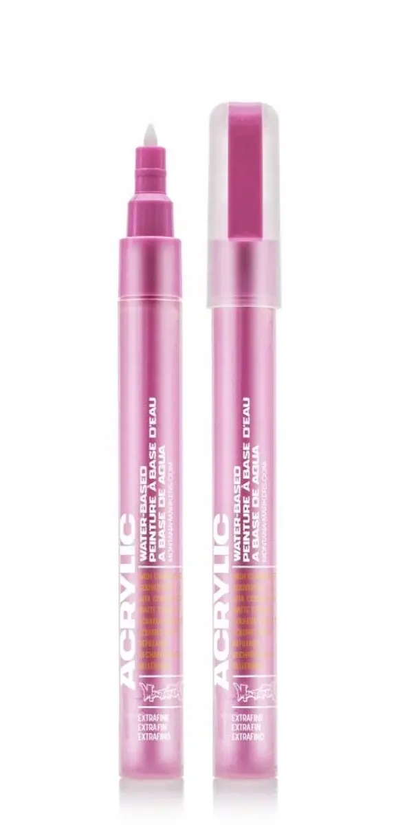 Montana ACRYLIC Marker 0.7mm Shock Pink Light - Meerkleurig