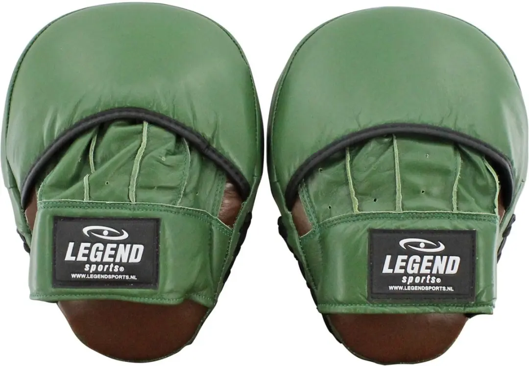 Legend Pro Line Focus Pads Stootkussen - Army/Bruin Leer
