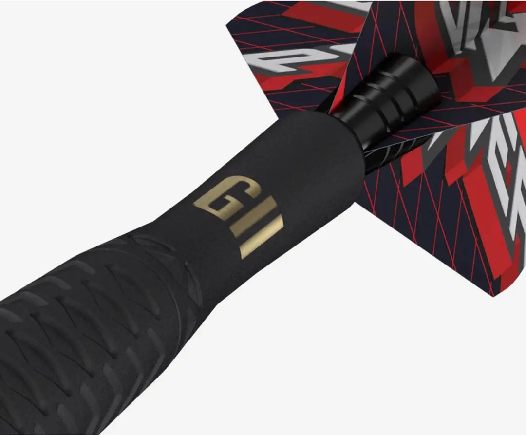 Target Power Raw Titanium G11 Dart Shafts 3 Stuks - Zwart