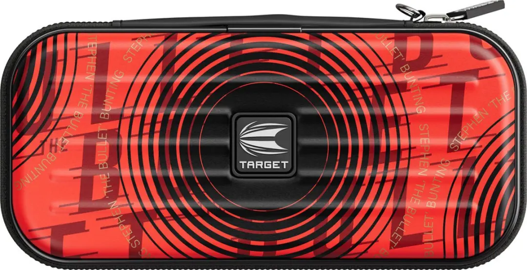 Target Takoma Stephen Bunting Dart Case - Zwart/Rood