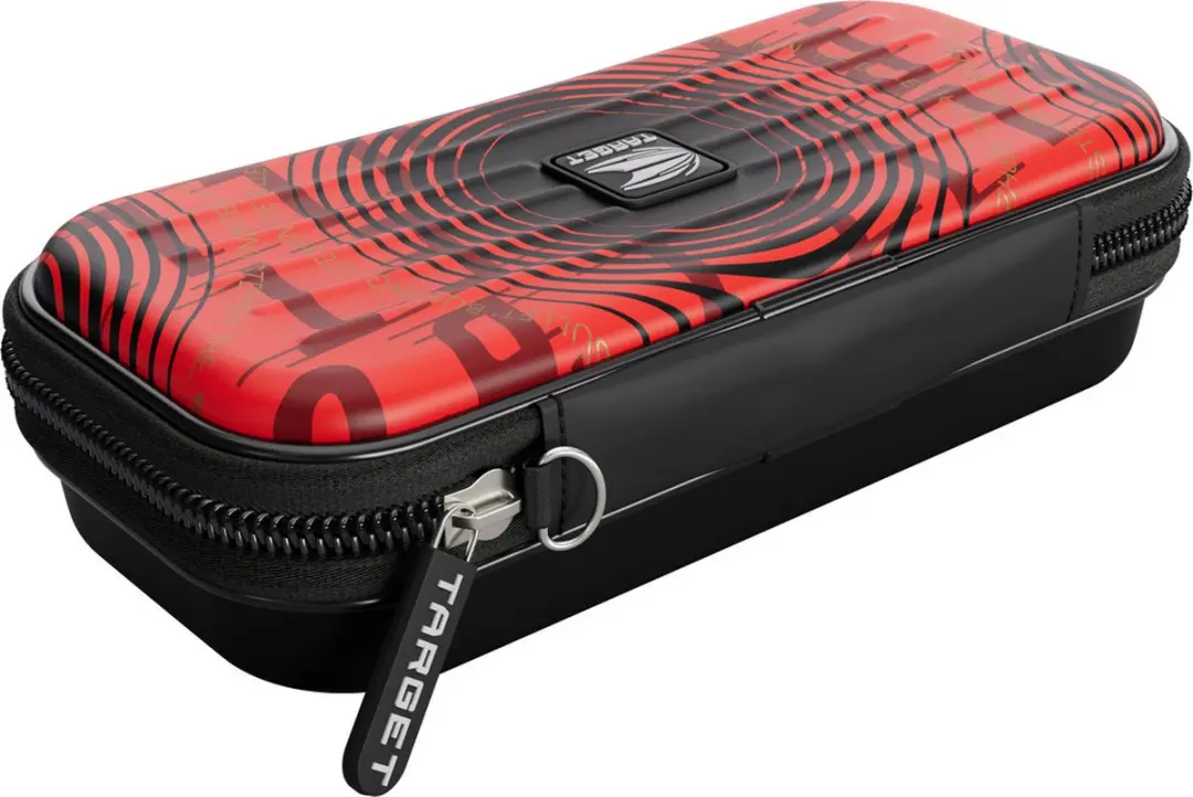 Target Takoma Stephen Bunting Dart Case - Zwart/Rood