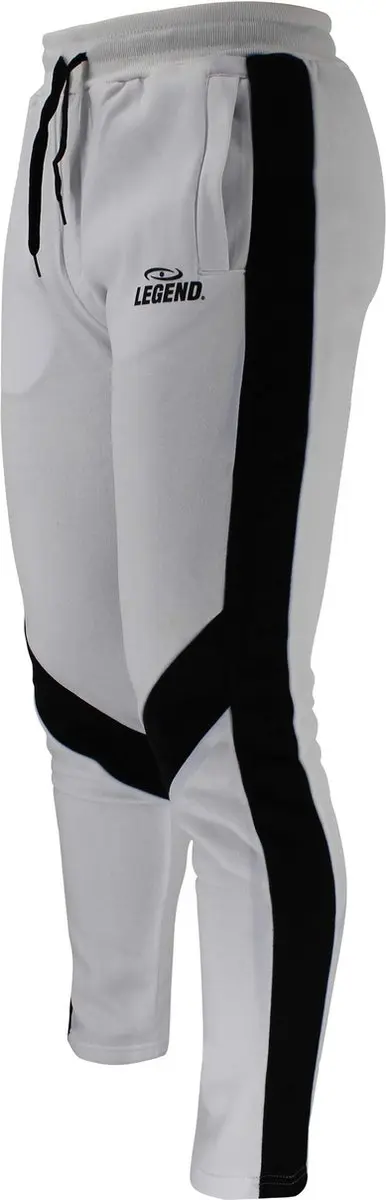 Legend Joggingbroek Wit Fleece M