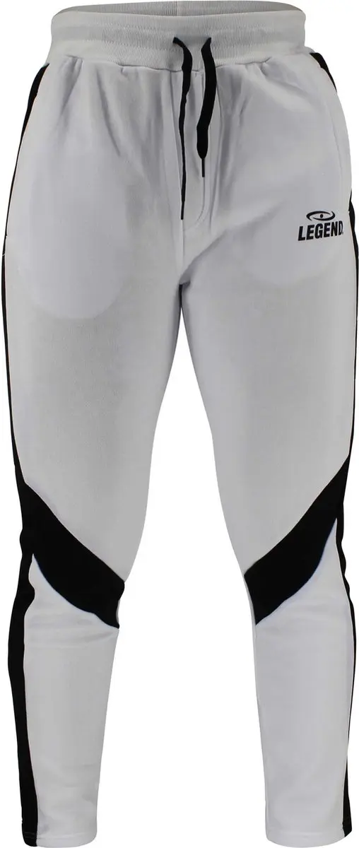 Legend Joggingbroek Wit Fleece M