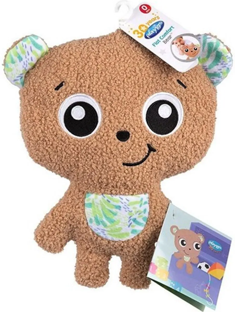 Playgro Flat Comfort Bear Pluche Beer