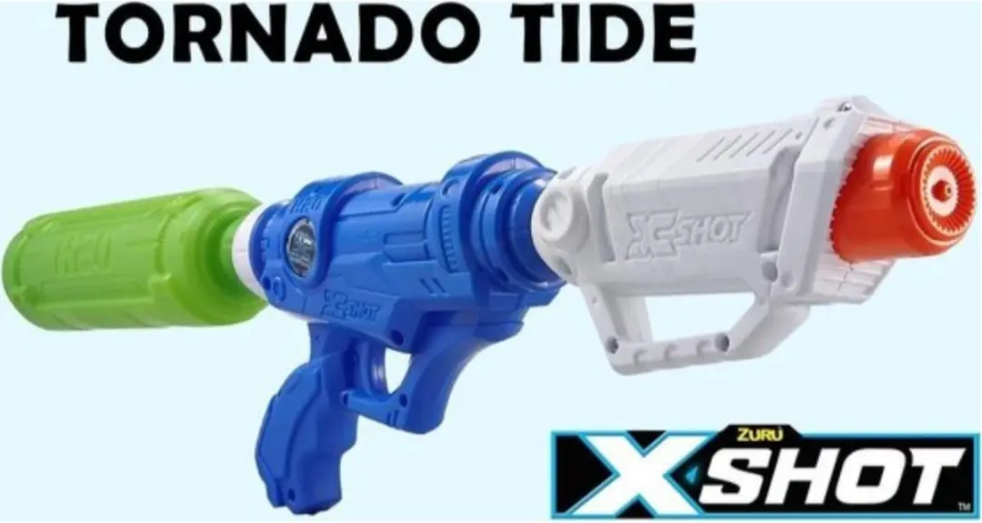 Zuru Xshot Tornado Tide Waterpistool 500ml - Blauw/Wit/Groen