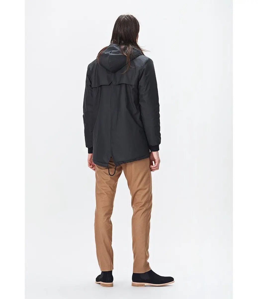 Rains N3 Parka 1248 Regenjas - Zwart