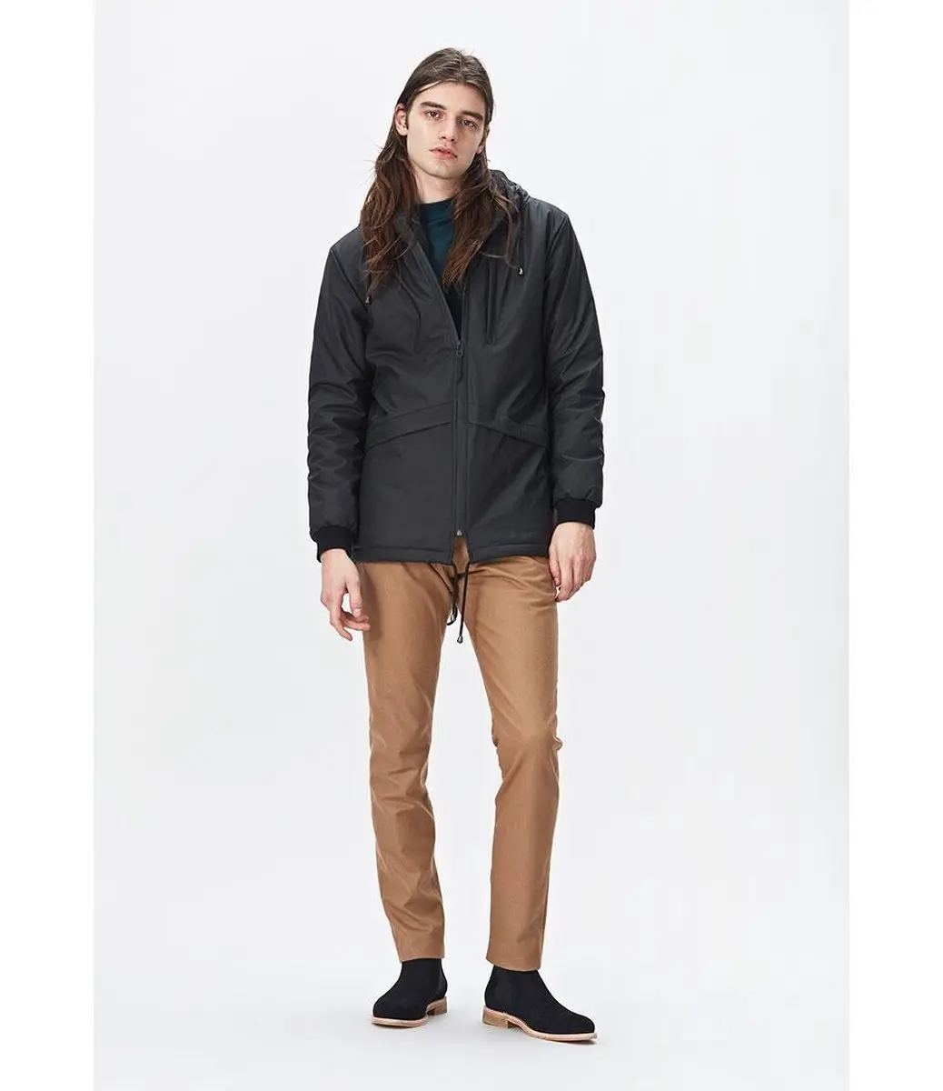 Rains N3 Parka 1248 Regenjas - Zwart