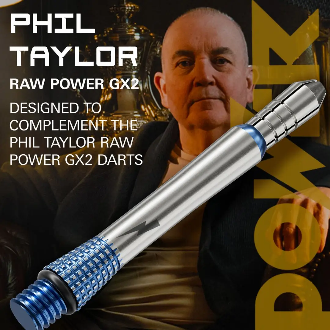 Target Phil Taylor Gx2 Titanium Dart Shafts 380412 - 3 Stuks