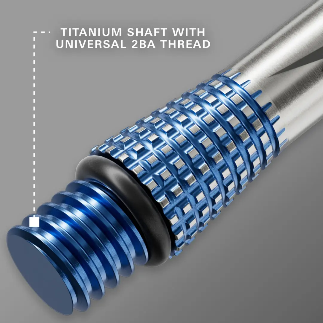 Target Phil Taylor Gx2 Titanium Dart Shafts 380412 - 3 Stuks