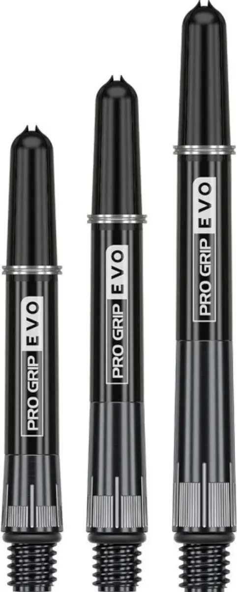 Target Chrono Titanium Black Dart Shafts 3 Stuks