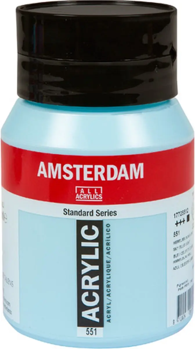 Amsterdam Standard Acrylverf 500ml - Hemelsblauw Licht