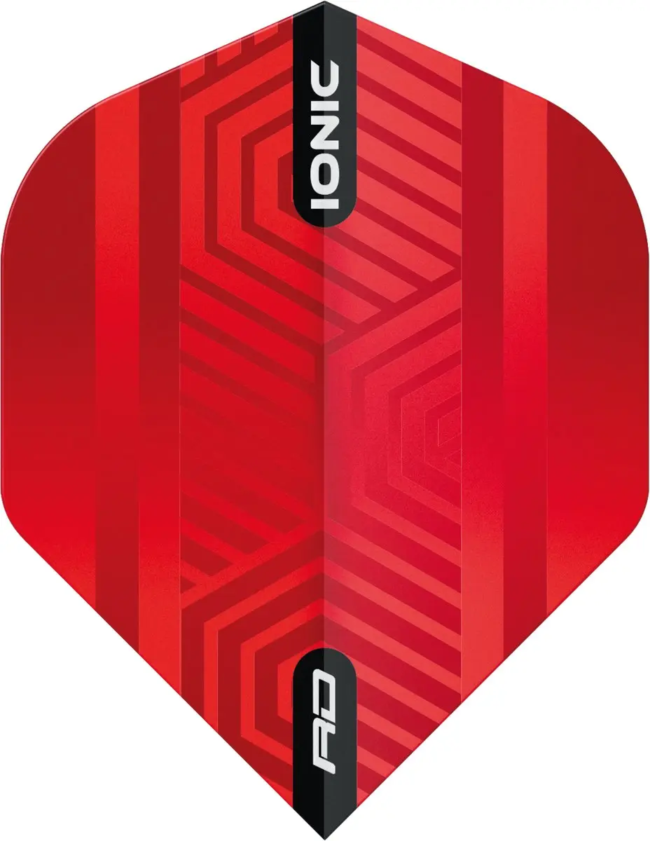 Red Dragon Hardcore Ionic Red Dart Flights TF6520 - 3 Stuks