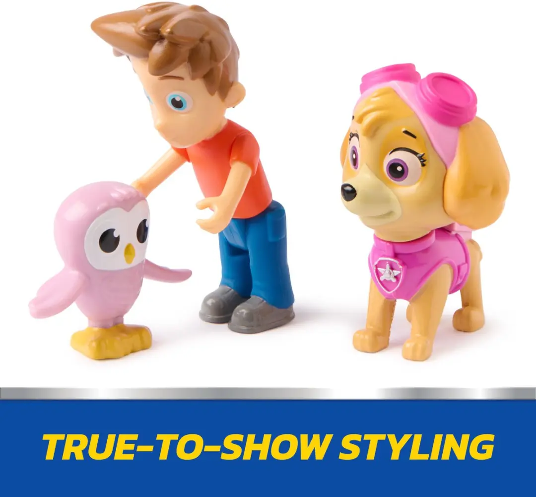 PAW Patrol Speelfigurenset Skye Alex Uiltje - 3 Stuks
