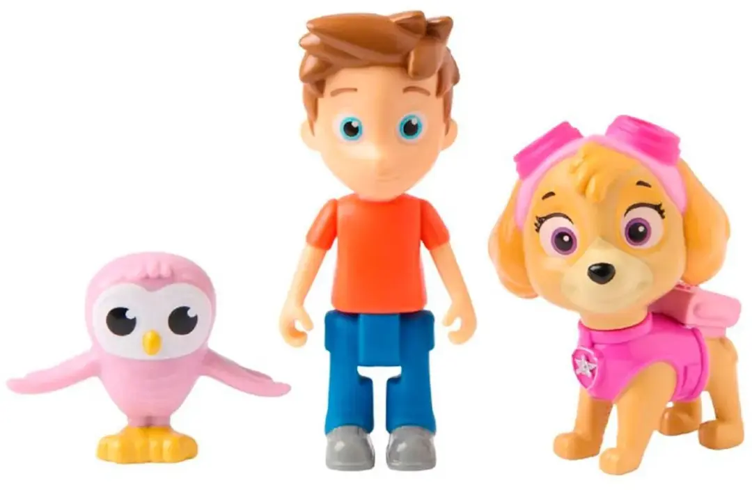 PAW Patrol Speelfigurenset Skye Alex Uiltje - 3 Stuks