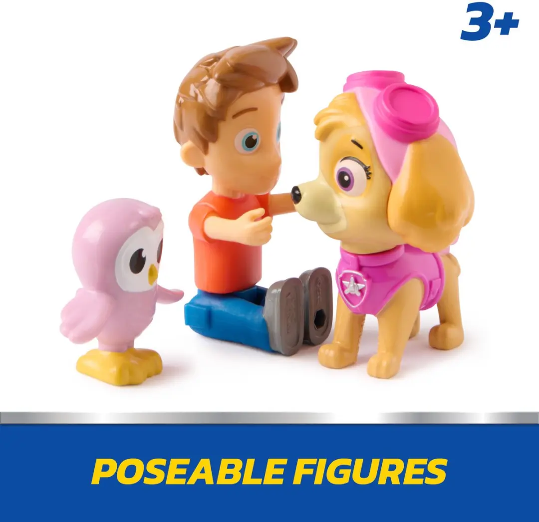 PAW Patrol Speelfigurenset Skye Alex Uiltje - 3 Stuks